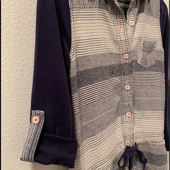 Anthropologie 9-H15 StCl Linen Dress Shirt Tunic - Picture 5 of 15